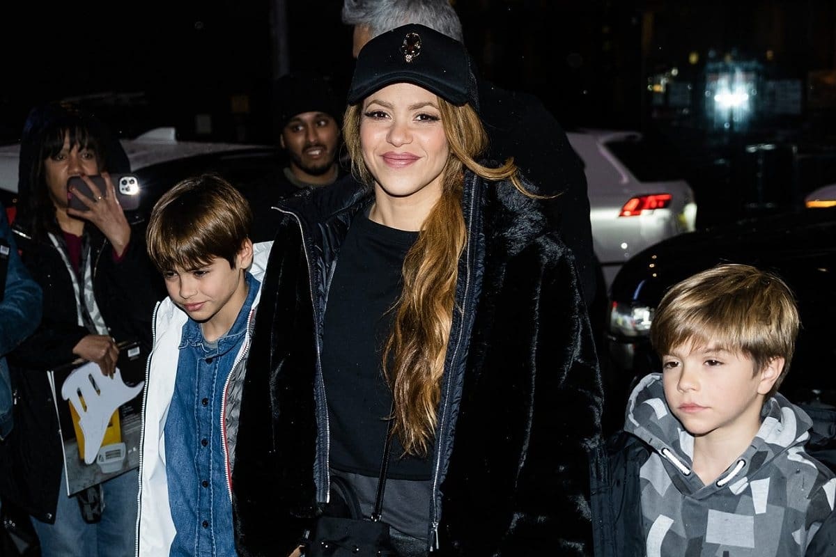 Shakira La colombiana disfruta de la compañía de sus hijos Milan y Sasha. - Créditos: Internet