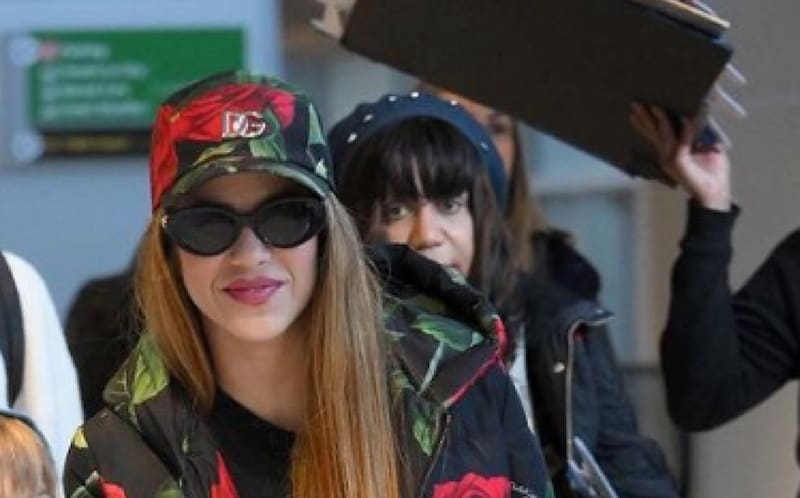 Shakira La colombiana llegando a Nueva York - Créditos: Instagram @elderordonez1