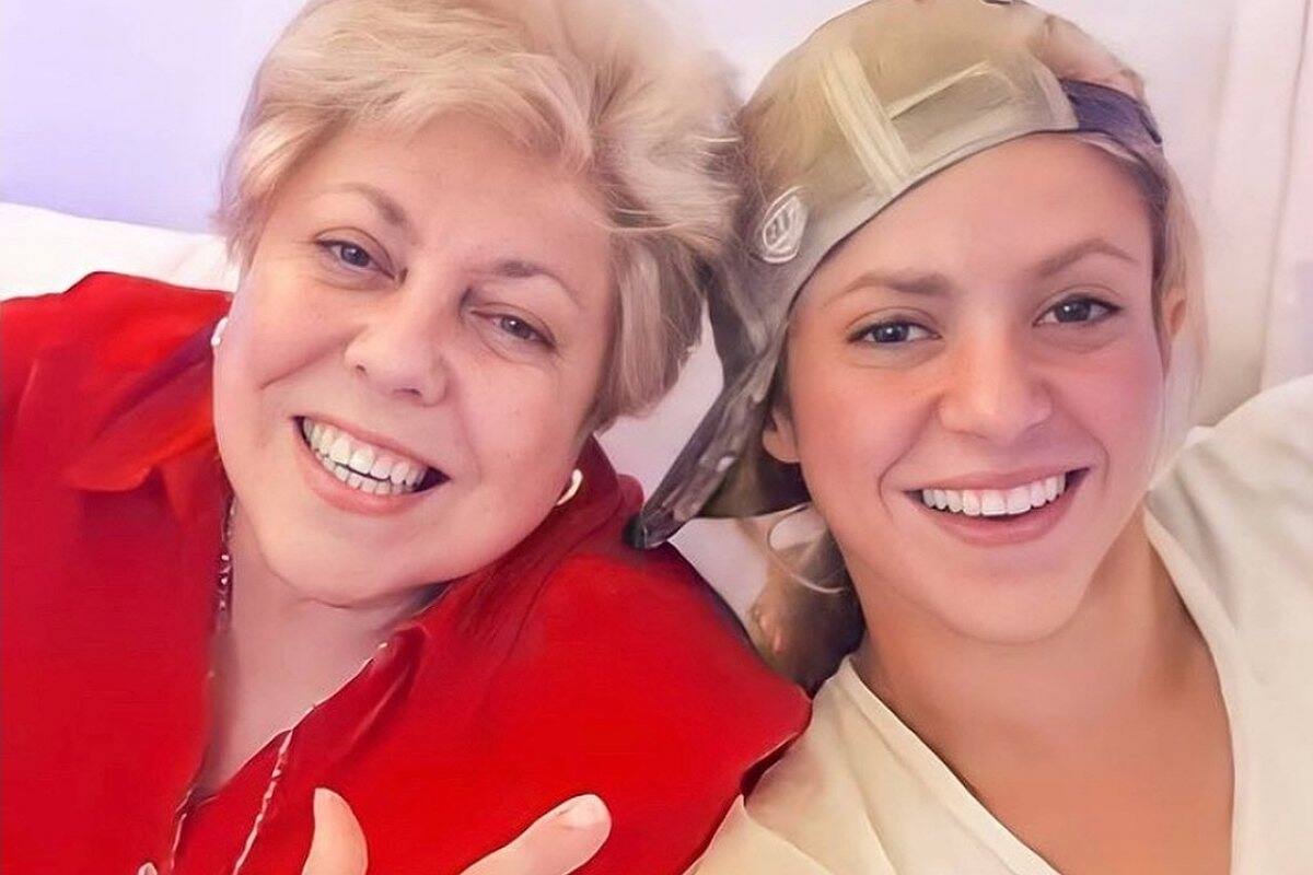 Shakira La salud de la mamá de la cantante colombiana no está del todo bien. - Créditos: Instagram