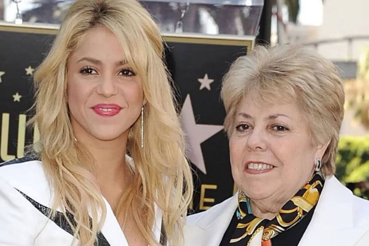Shakira Reportan que la madre de la cantante ya se encuentra en casa tras ser hospitalizada de emergencia - Créditos: Instagram .