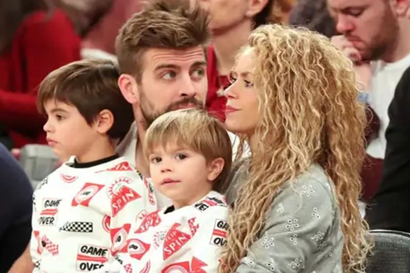 Shakira y Piqué La Final de la Kings League reunió a más de 90 mil personas en el Camp Nou. - Créditos: Twitter