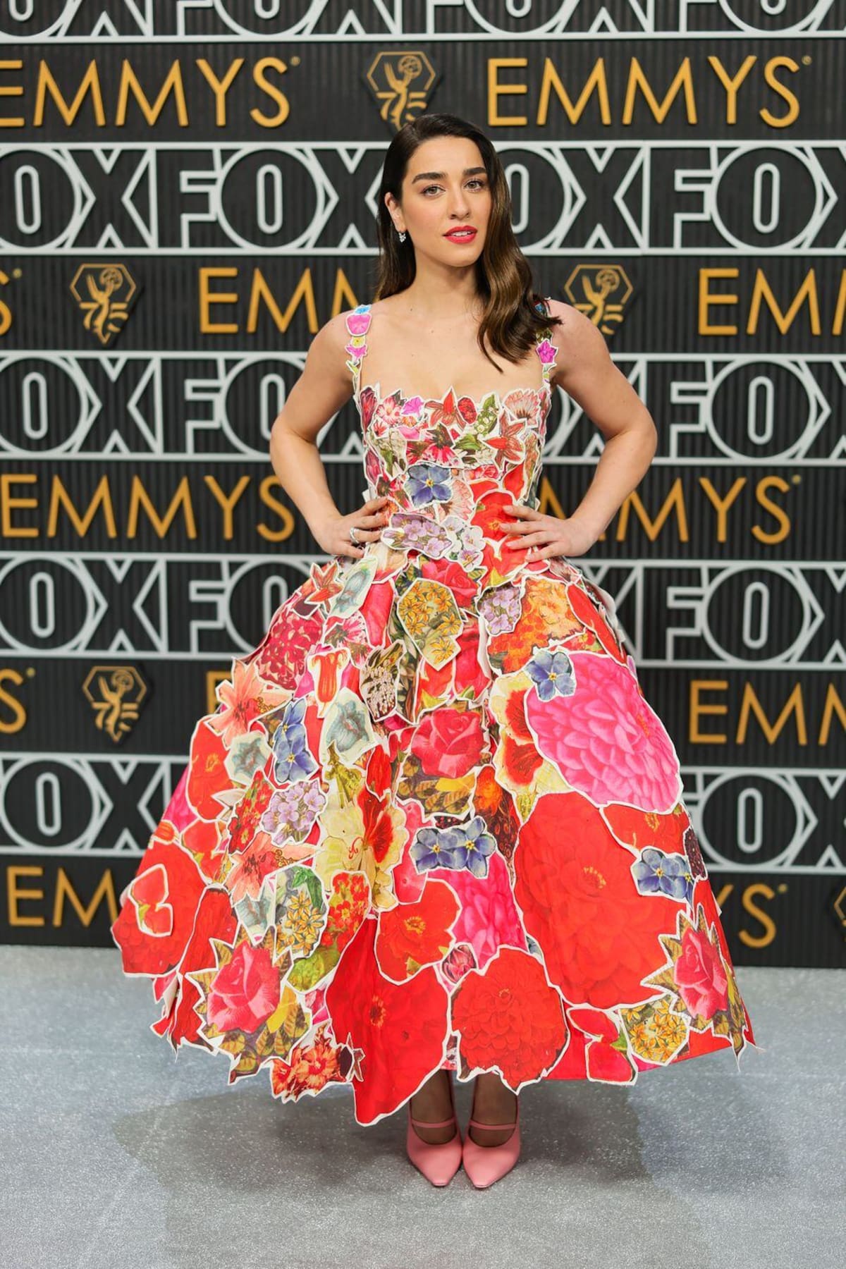 Simona Tabasco con su look de los Premios Emmys 2024.