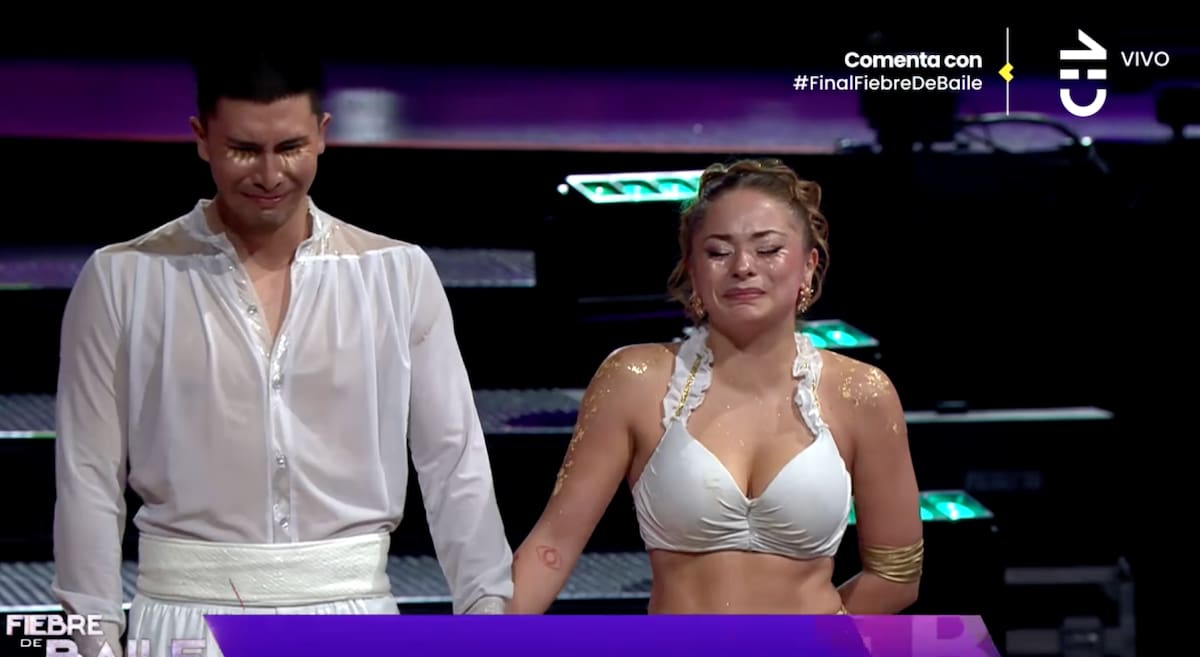 La influenecer se coronó en Fiebre de Baile.