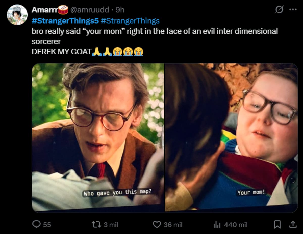 Memes y reacciones que dejó la penúltima parte de la serie de Netflix.