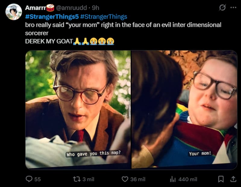 Memes y reacciones que dejó la penúltima parte de la serie de Netflix.