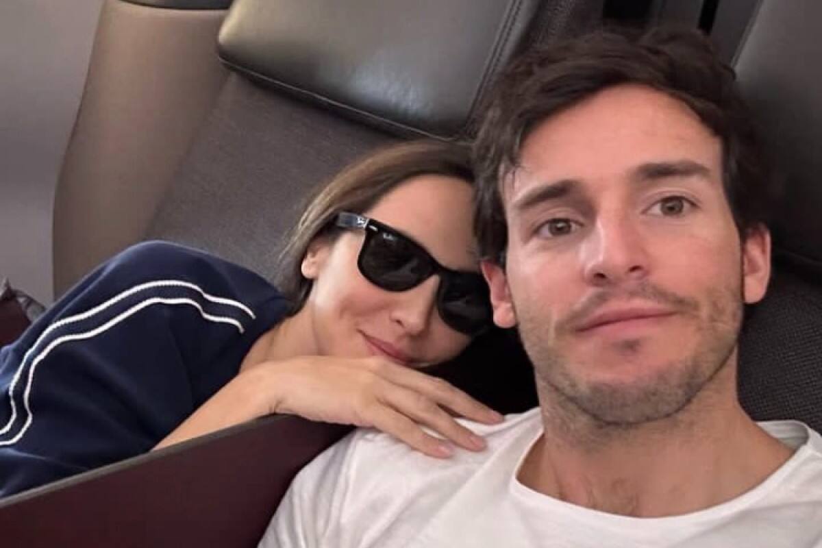 La pareja esta de luna de miel