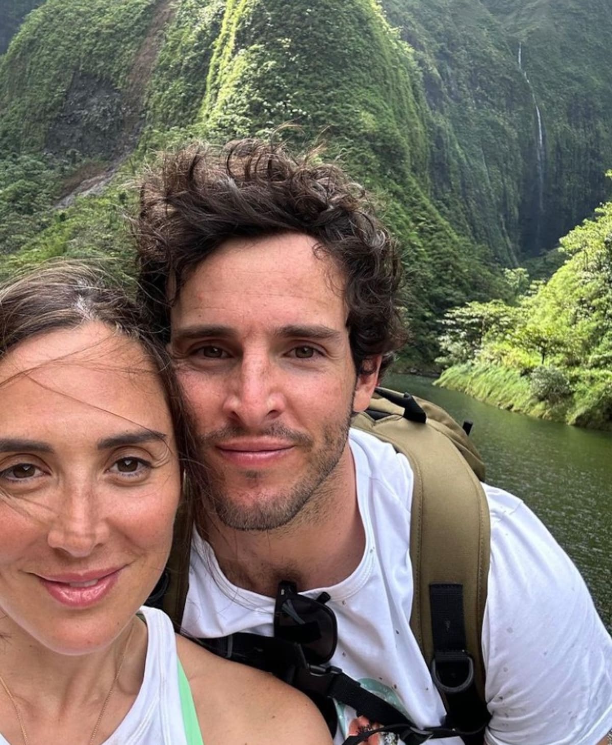 La pareja esta en Tahití