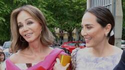 Isabel Preysler y Ana Boyer hablan de cómo vive Tamara Falcó su luna de miel