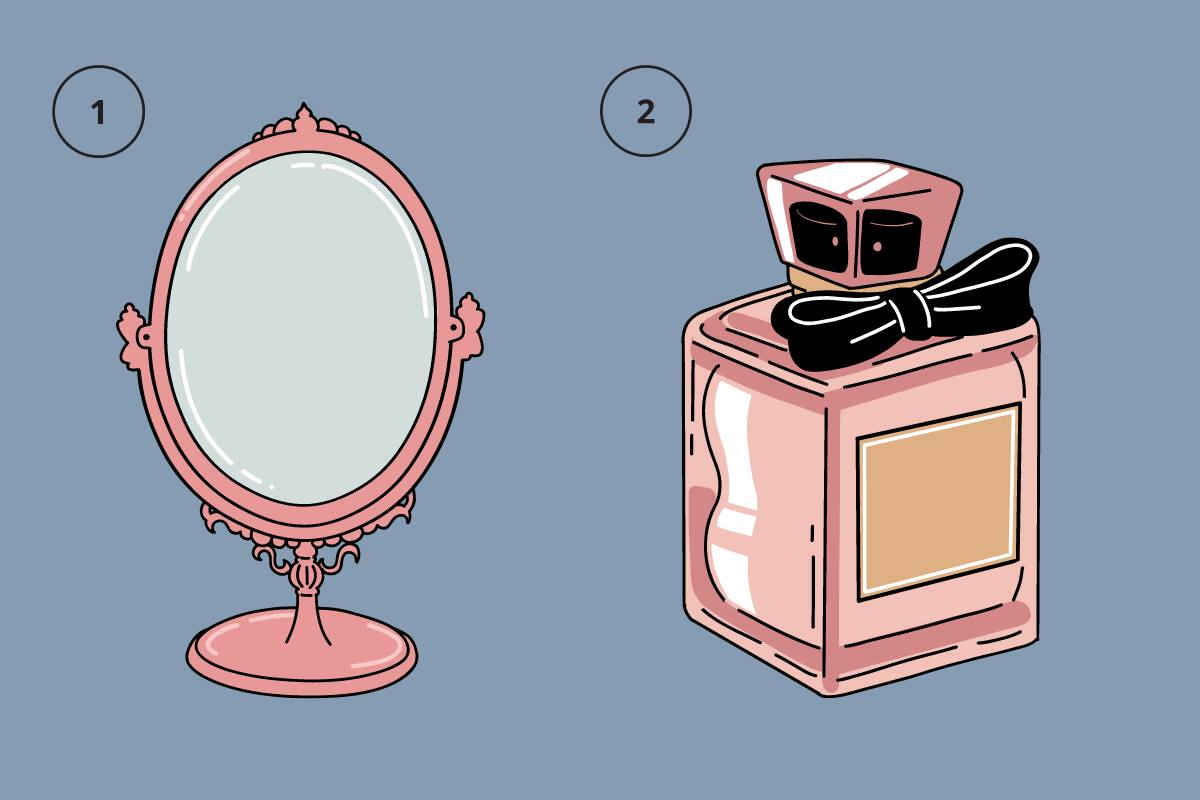 ¿Espejo o perfume?