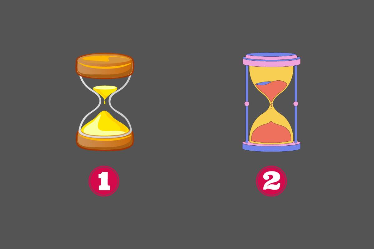 ¿Qué dice de tu impaciencia el reloj de arena que elijas?