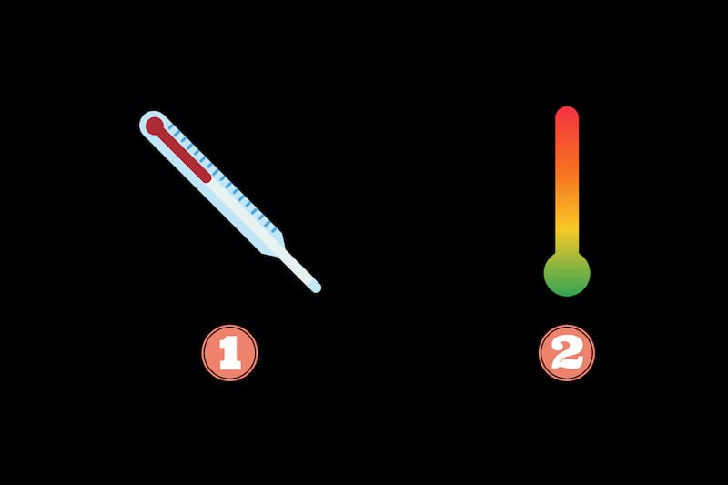 ¿Qué dice de ti el termómetro que elijas?