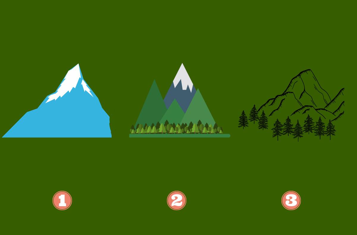 Test de personalidad: ¿Qué tipo de paisaje representa tu visión de la vida? Elige una montaña y descúbrelo