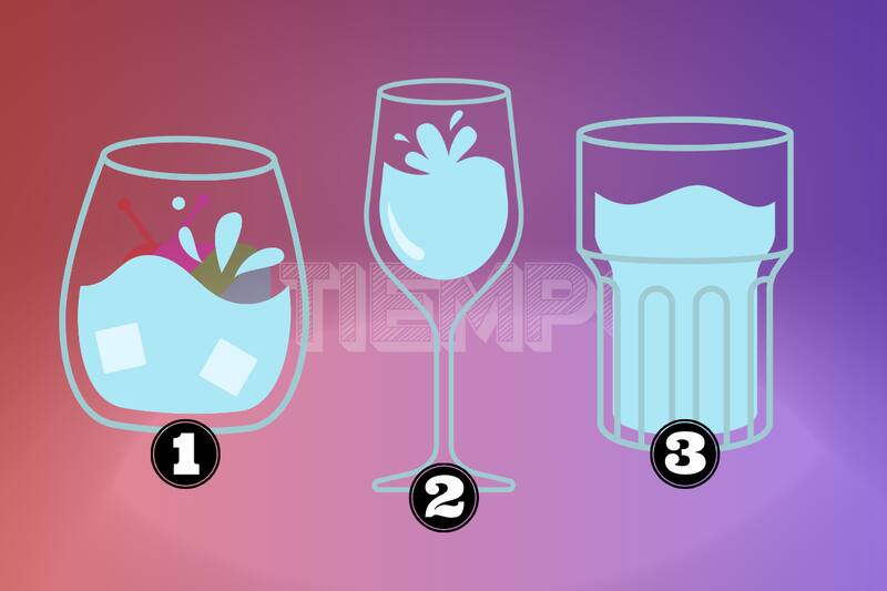 Test de Personalidad Elige un vaso de agua y descubre cómo te relacionas con tu mundo sentimental. - Créditos: Ilustraciones: Instastudio | Edición: Tiempox.com