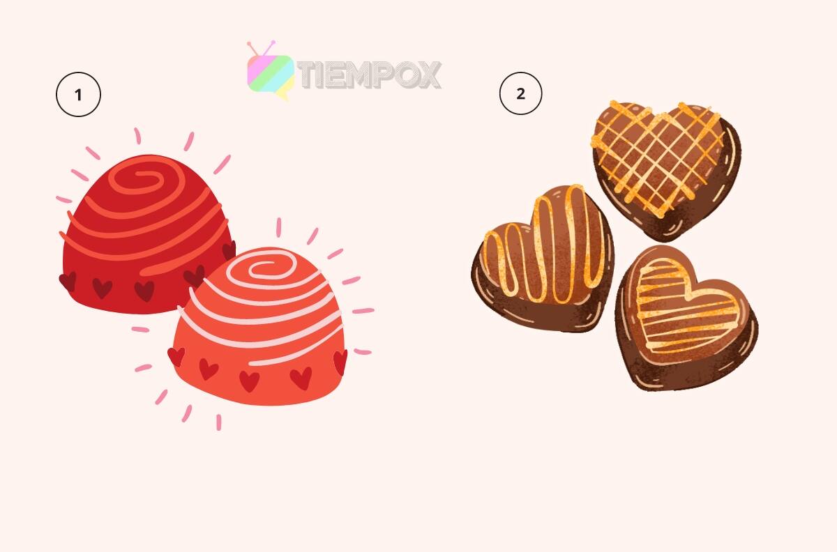 Test de personalidad: Elige un bombón y descubre si eres una persona dulce o romántica con tus parejas