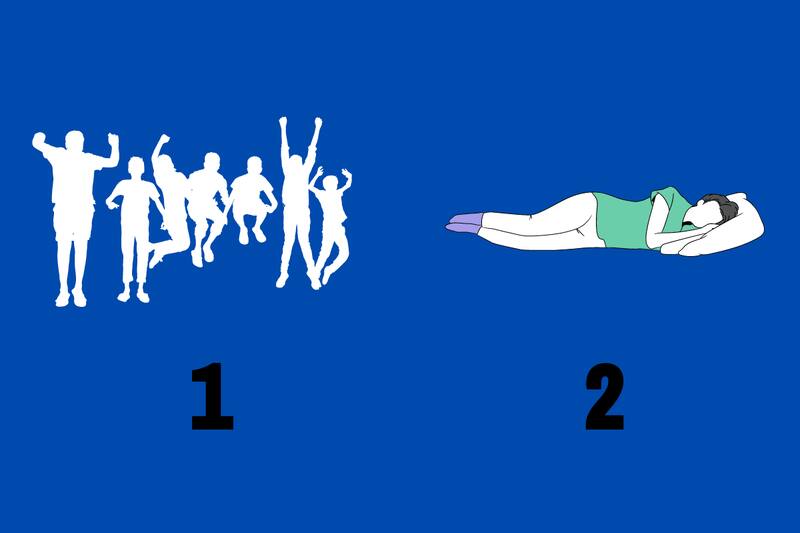 Test de personalidad ¿Grupo de personas enérgico o persona relajada disfrutando de su soledad? Elige la que más te identifique - Créditos: Tiempo X