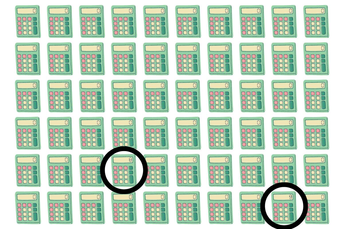 ¿Reconociste las calculadoras diferentes?