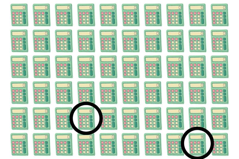 ¿Reconociste las calculadoras diferentes?