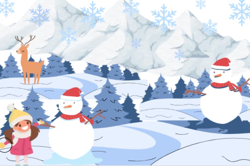 Aquí se encontraba el sol oculto en la imagen.