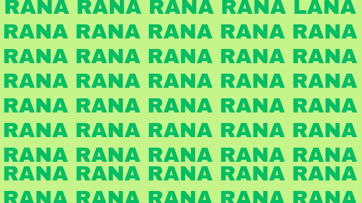 Test Visual: En solo 5 segundos encuentra la palabra diferente a las demás