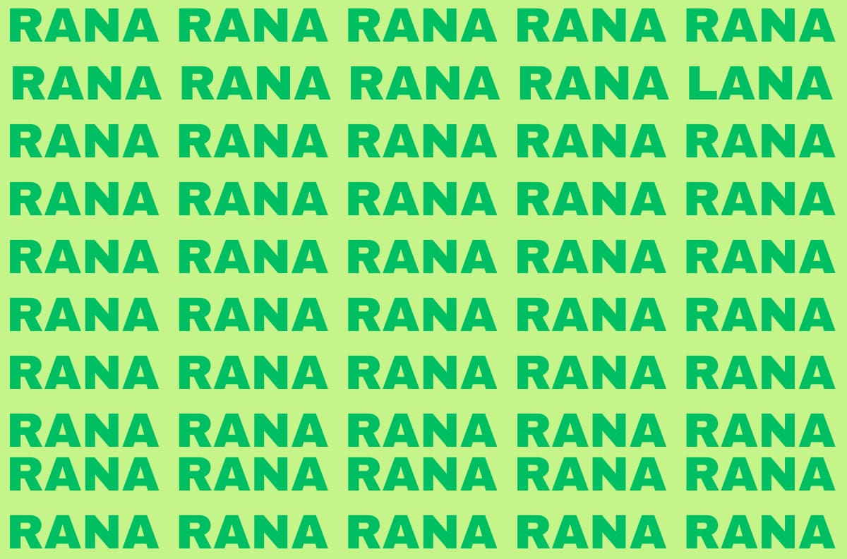 Test Visual: En solo 5 segundos encuentra la palabra diferente a las demás