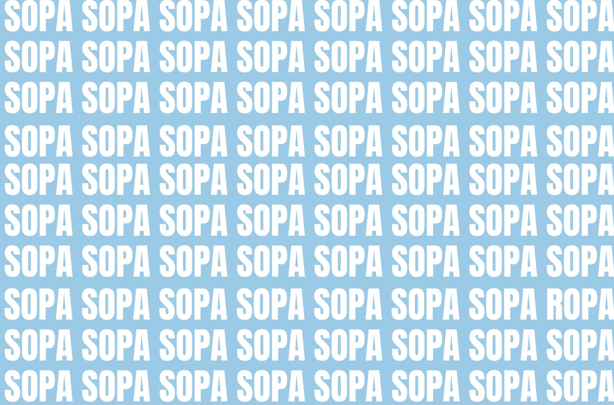 Test Visual: Solo los más rápidos encuentran la palabra diferente en 5 segundos