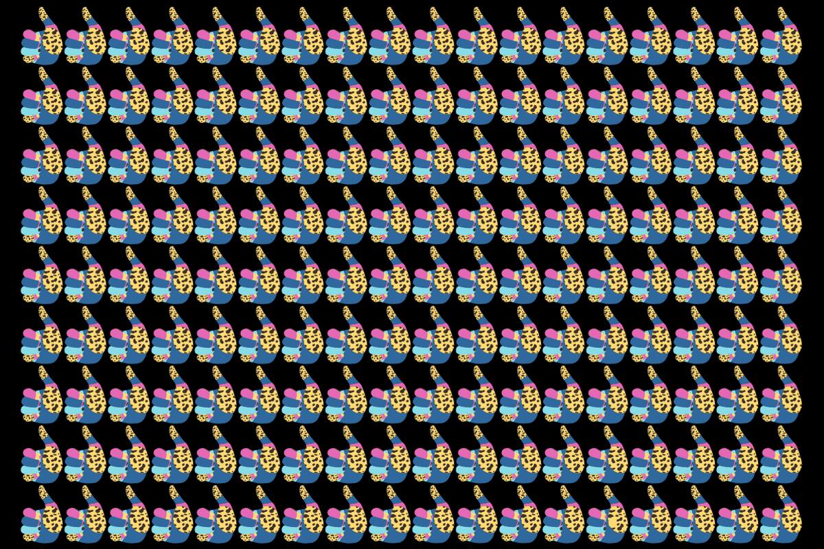 ¿Eres capaz de encontrar la mano diferente en la imagen?