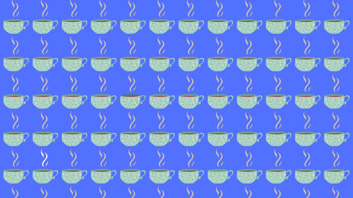 Test Visual: Solo los más ágiles logran encontrar las 4 tazas diferentes