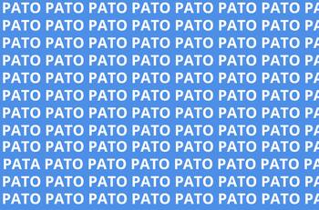 ¿Te atreves? En solo 5 segundos encuentra la palabra diferente a las demás