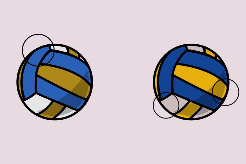 Las diferencias eran muy simples: el color de cada parte de las pelotas era distinto en tonalidad. ¿Te diste cuenta?