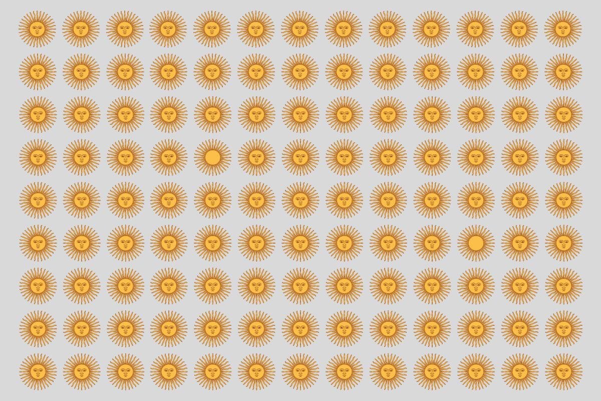 ¿Serás capaz de encontrar los soles sin rostro?