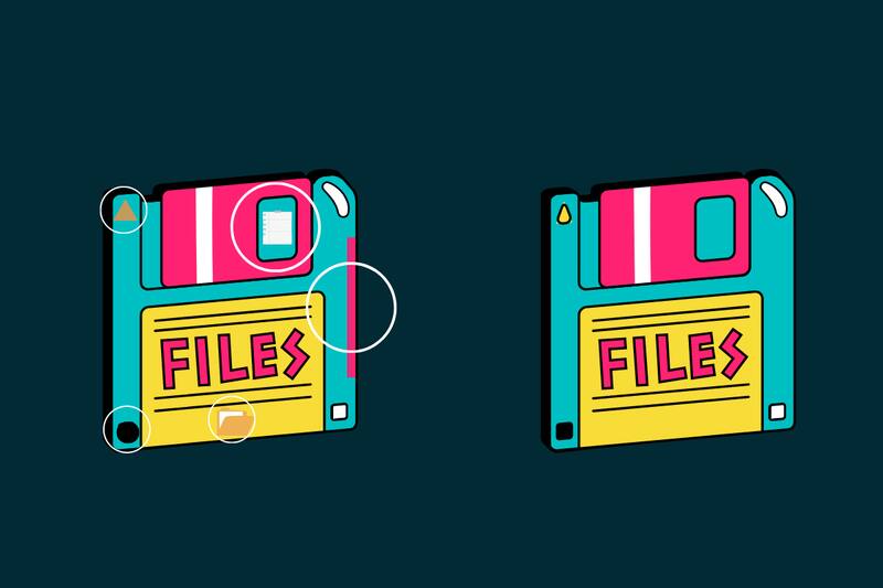 Aquí están las cinco diferencias.