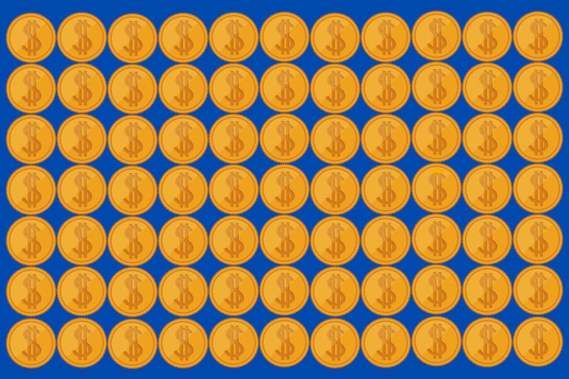 ¿Eres capaz de encontrar la moneda que se diferencia de las demás?