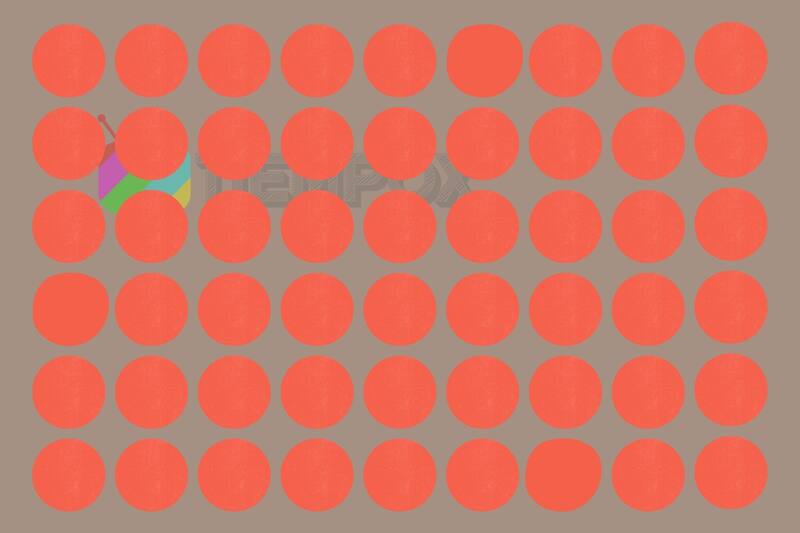 Test Visual ¿Cuánto te demorarás en ver los círculos distintos? - Créditos: Tiempox.com