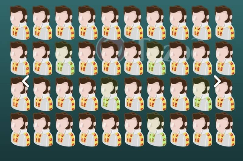 Test Visual  Encuentra los cinco diferentes Elvis - Créditos: Crédito: Tuzod.com