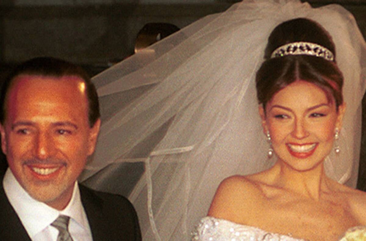 Afirman que Thalía y Tommy Mottola ya estarían oficialmente separados