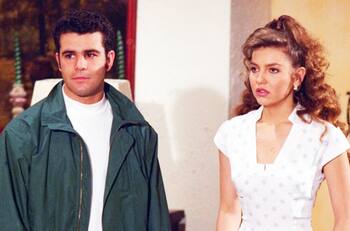 Thalía y Eduardo Capetillo protagonizan emotivo encuentro por los 25 años de "Marimar"