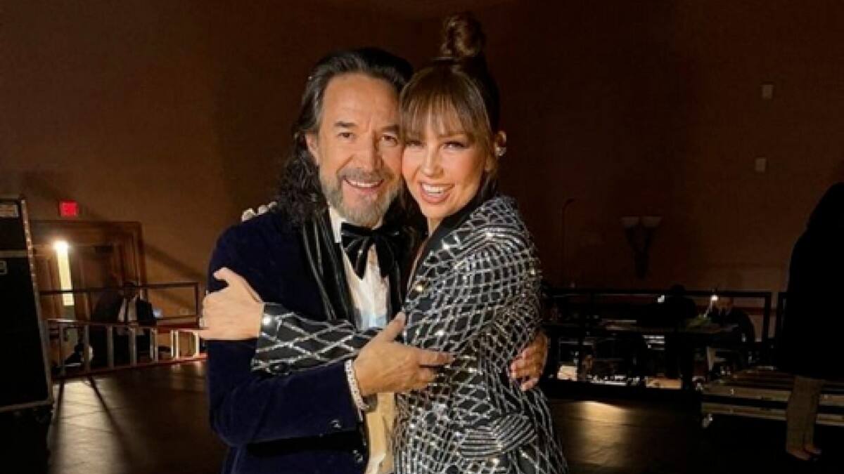 Thalía y Marco Antonio Solís: conoce la curiosa frase con que se saludan