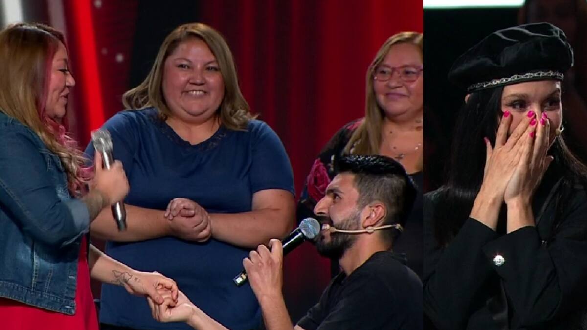 Tras su audición: Participante recibe propuesta de matrimonio en el escenario de "The Voice Chile"