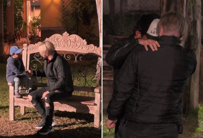 Junior Playboy arregló sus diferencias con Miguelito y Arturo Longton. Créditos: Canal 13