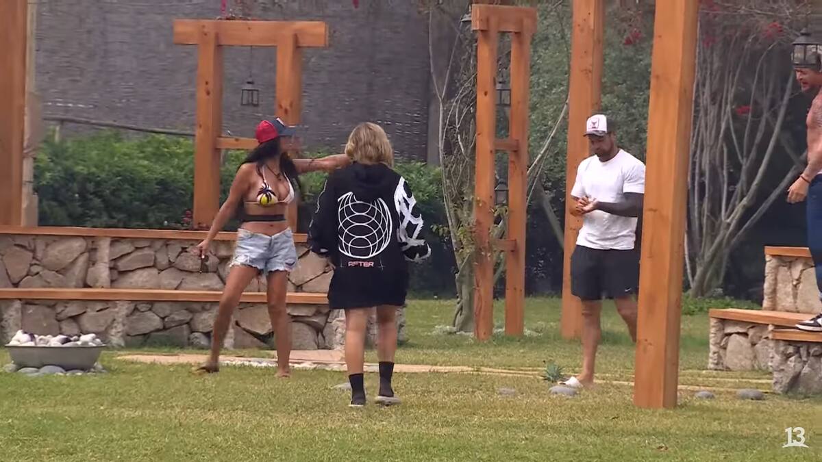 Pamela Díaz y Junior Playboy casi a los golpes en "Tierra Brava"