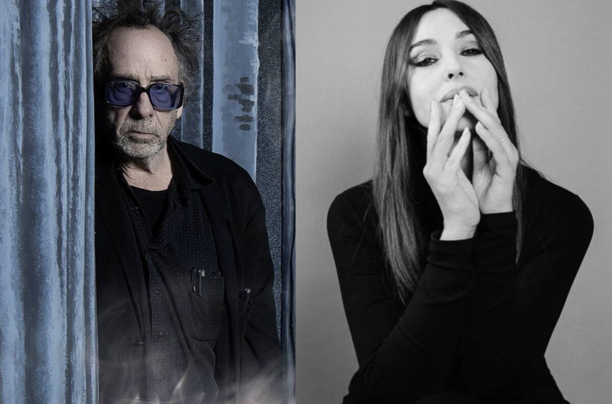 ¡Romance confirmado! Monica Bellucci y Tim Burton son pareja