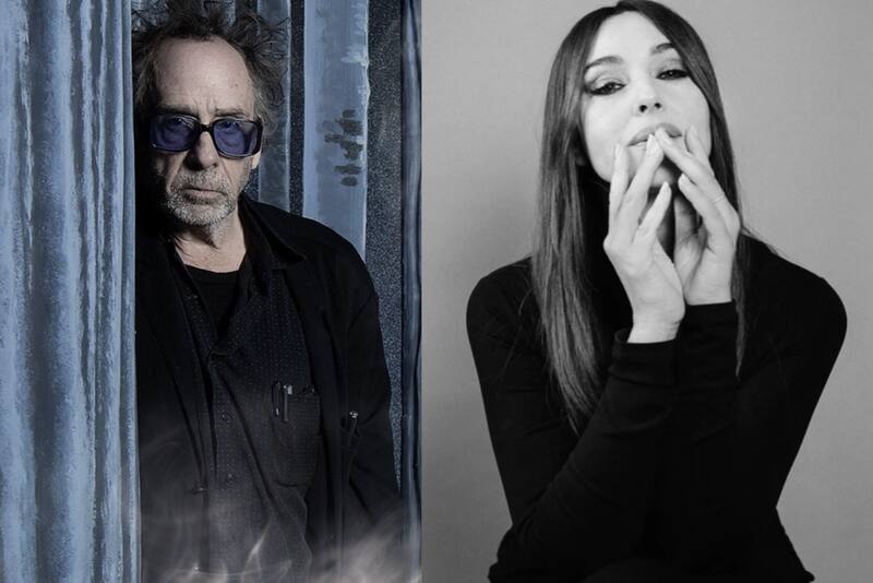 Tim Burton y Monica Bellucci ¡Romance confirmado! - Créditos: Instagram
