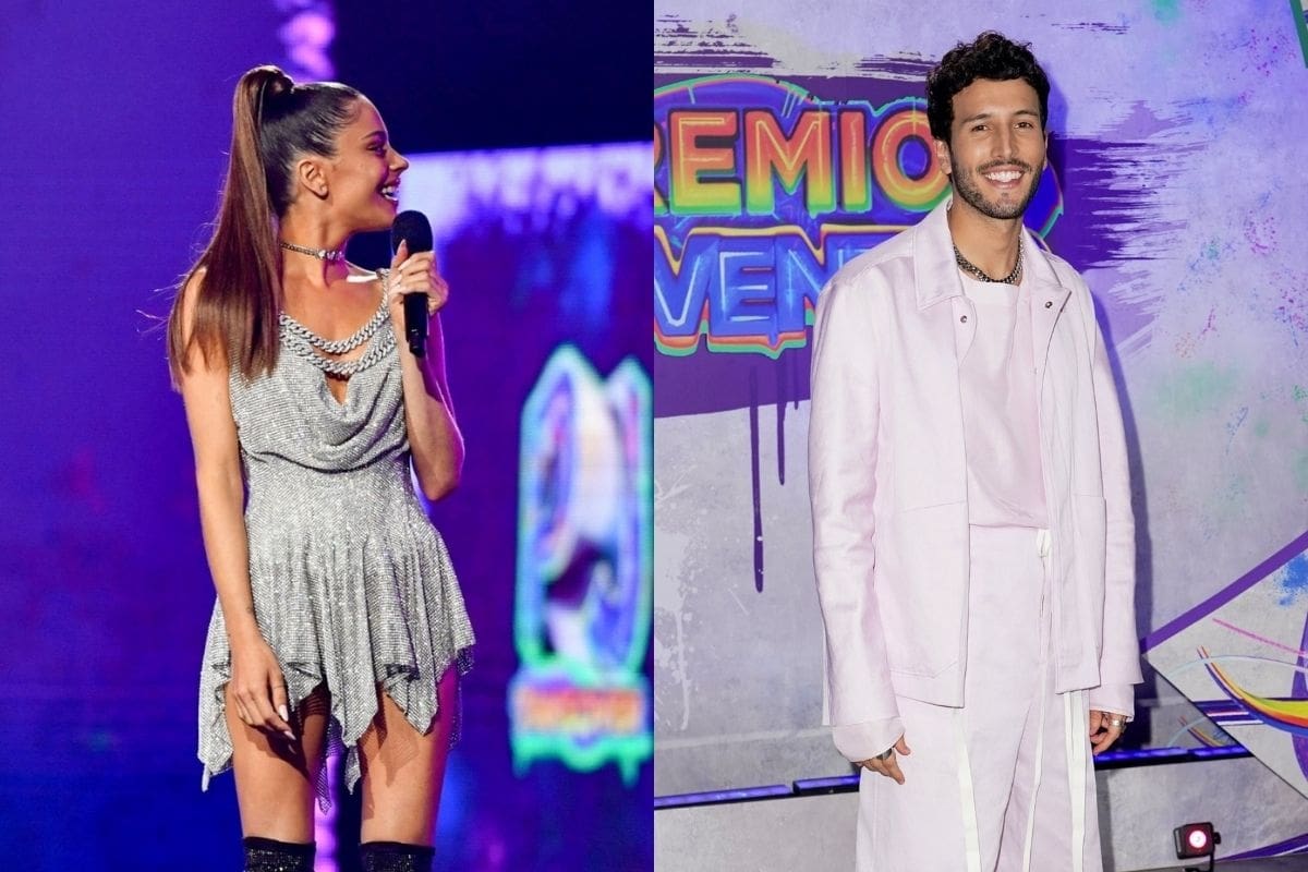 Tini y Sebastian Yatra Los looks más llamativos en los Premios Juventud - Créditos: Instagram