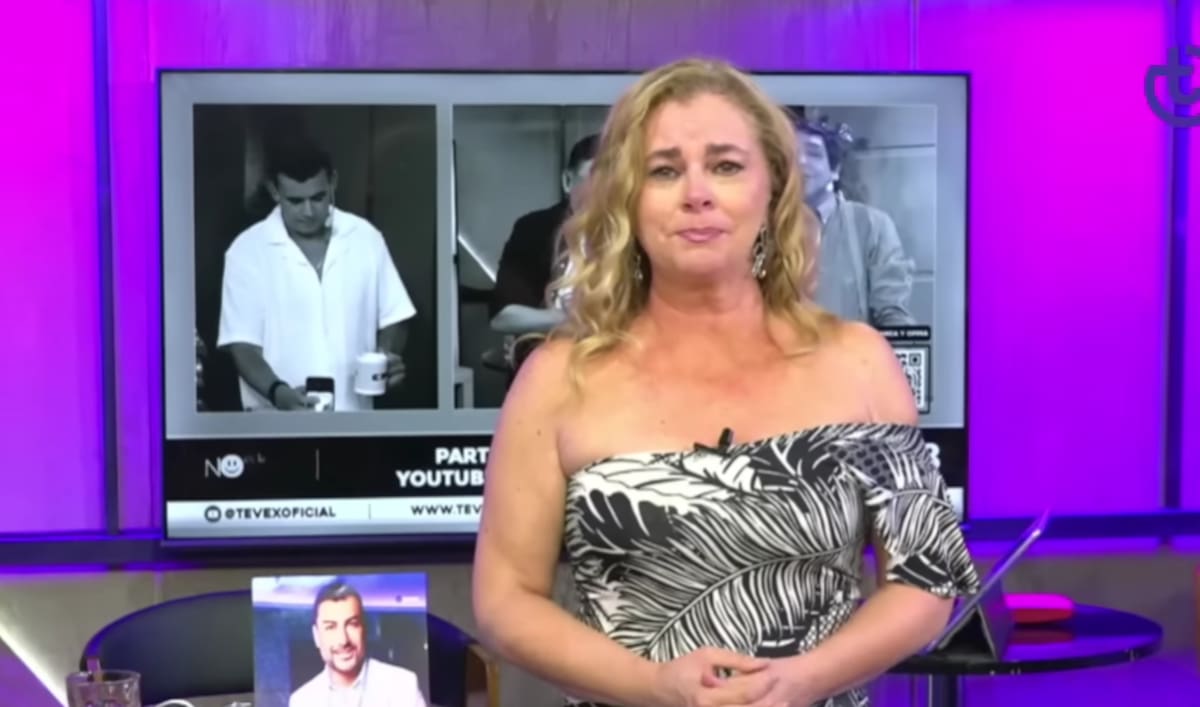 La conductora se emocionó hasta las lágrimas al recordar a Andrés Caniulef.