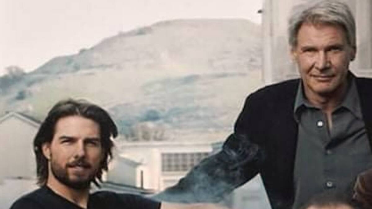 Tom Cruise y Harrison Ford coinciden en el Gran Premio de Gran Bretaña