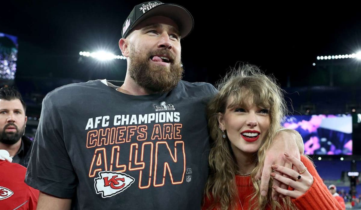 La historia de amor de Travis Kelce y Taylor Swift.