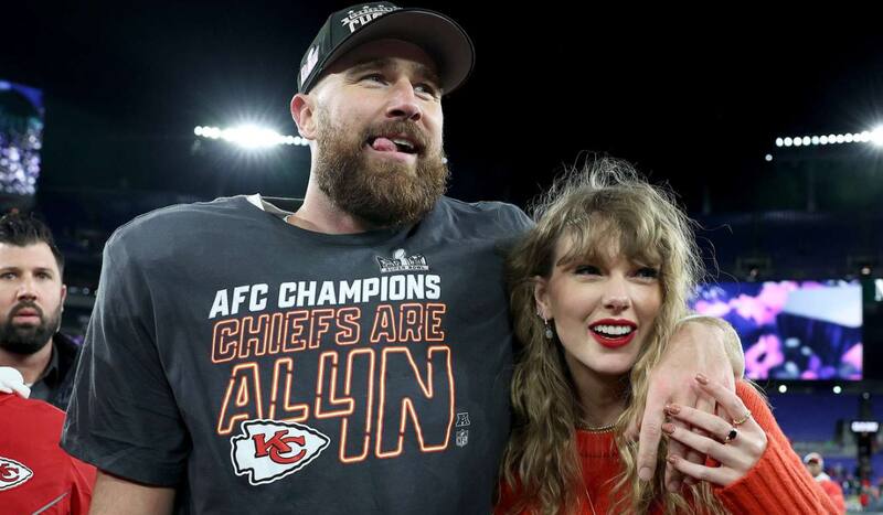 La historia de amor de Travis Kelce y Taylor Swift.