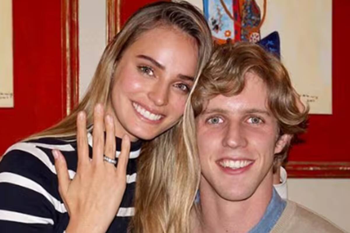 La pareja duró solo dos años de casados.