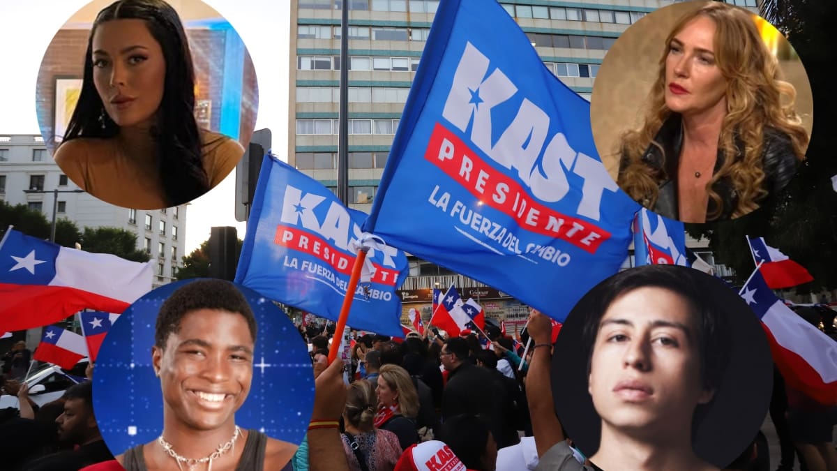 Así vivieron los famosos el triunfo de José Antonio Kast: desde la euforia de Daniela Aránguiz hasta la tristeza de popular cantante