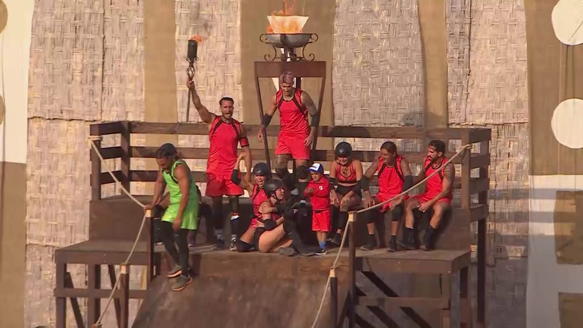 El equipo rojo se llevó la victoria en Tierra Brava. Créditos: Canal 13
